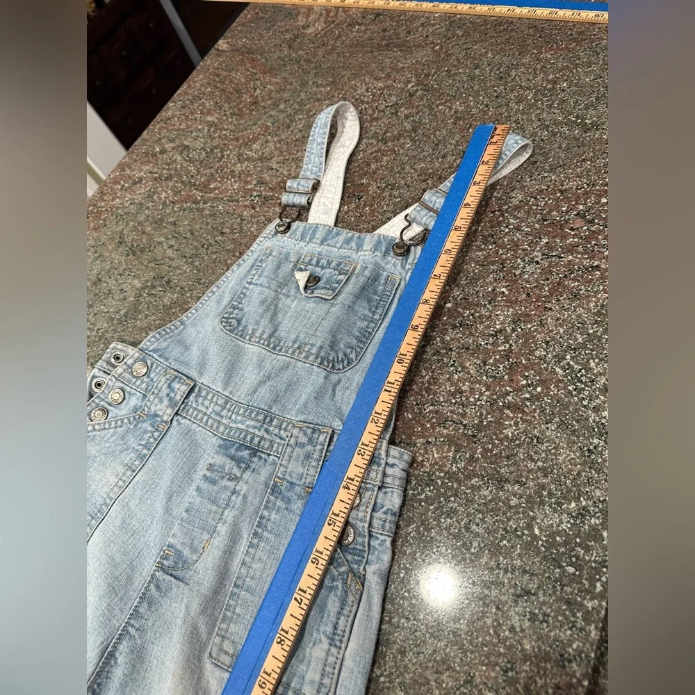 Vintage Old Navy Blue Jeans Straight Leg Carpenter  Overalls‎ Y2K 90's Unisex 6